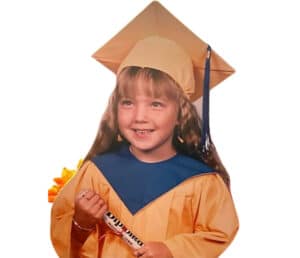 Christina in Cap & Gown