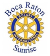 Boca Raton Sunrise Rotary Logo